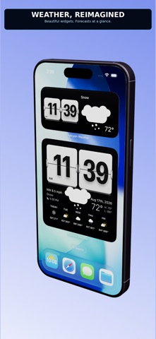 Classic Flip Clock Widget